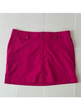 Under Armour Performance Golf Skort Women Fuschia Pink Sz 10